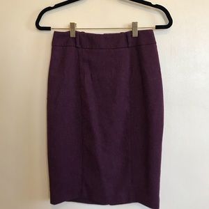 MOSSIMO tweed skirt berry color